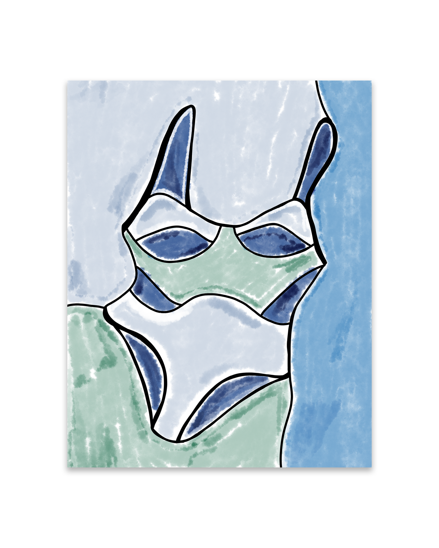BATHING SUIT BLUES
