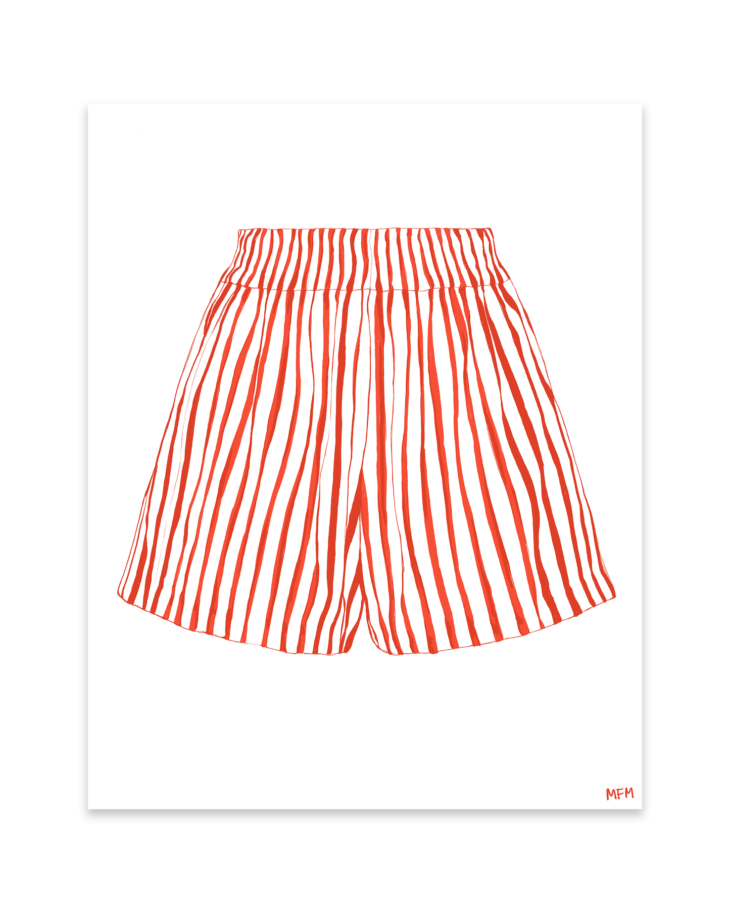 STRIPED SHORTS STUDY
