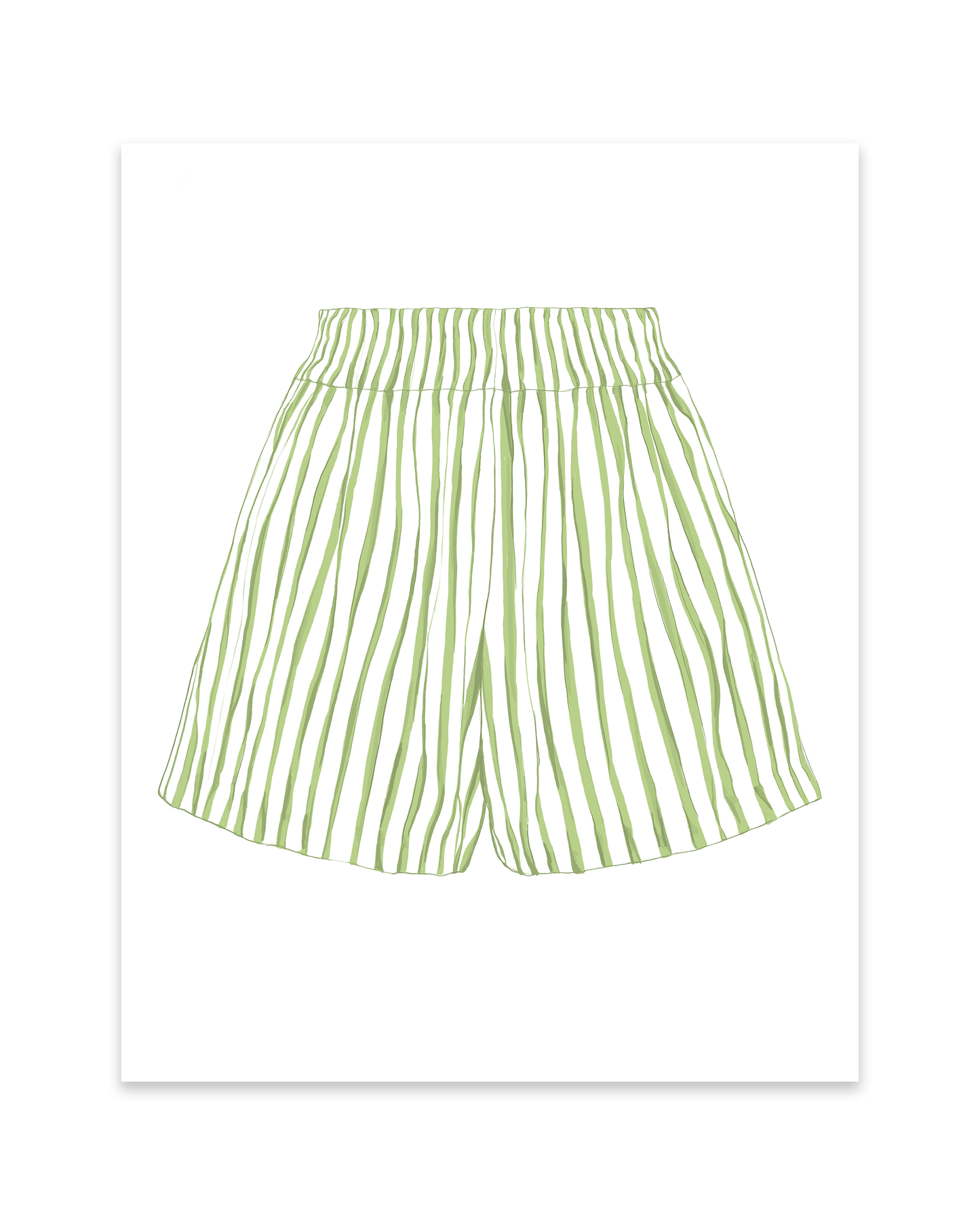 STRIPED SHORTS STUDY